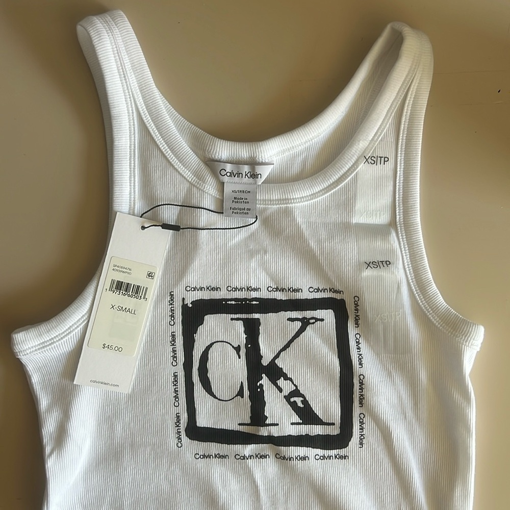 New XS Calvin Klein tank